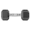 Lifeline Fitness Hex Rubber Dumbbell, 15lbs LLHRD15 - alternate 1